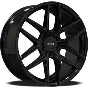 Euro Design – Forza 6 – Black – 22″x9.5″ 30mm – All weather Wheels – F22956393095GB